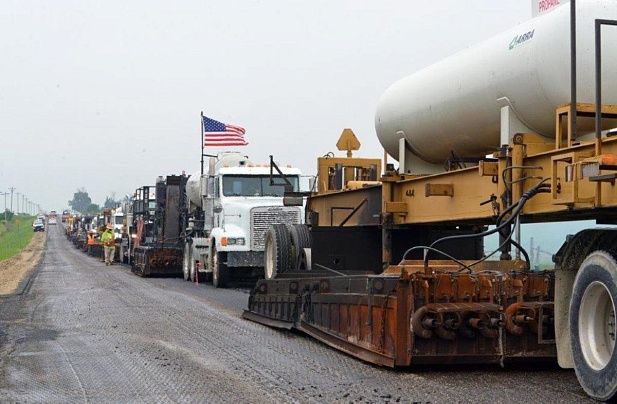 Hot In-Place Recycling - горячая переработка (рециклинг) асфальта на месте (HIR)